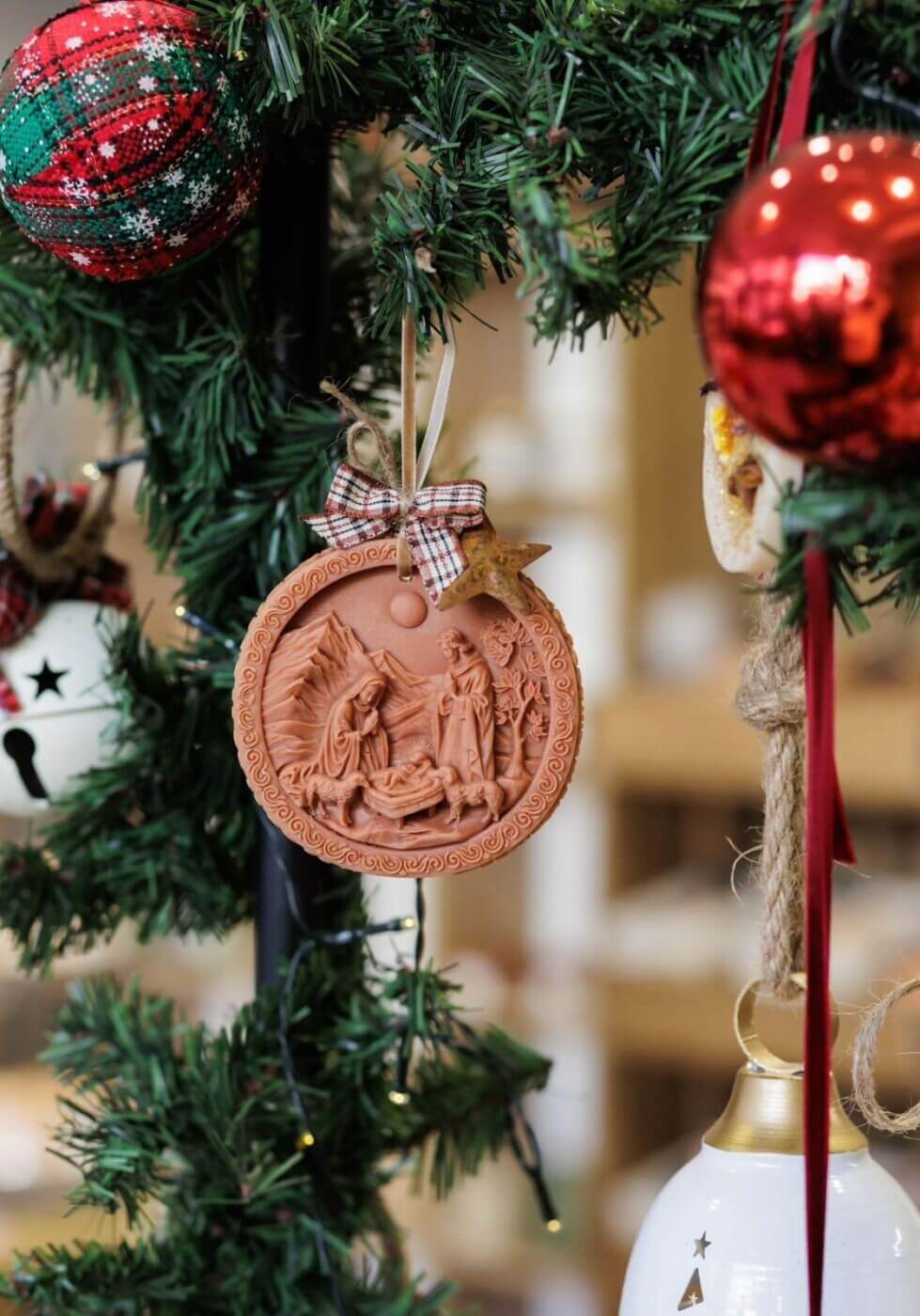 Φάτνη Αρωματικό κερί- Στολίδι