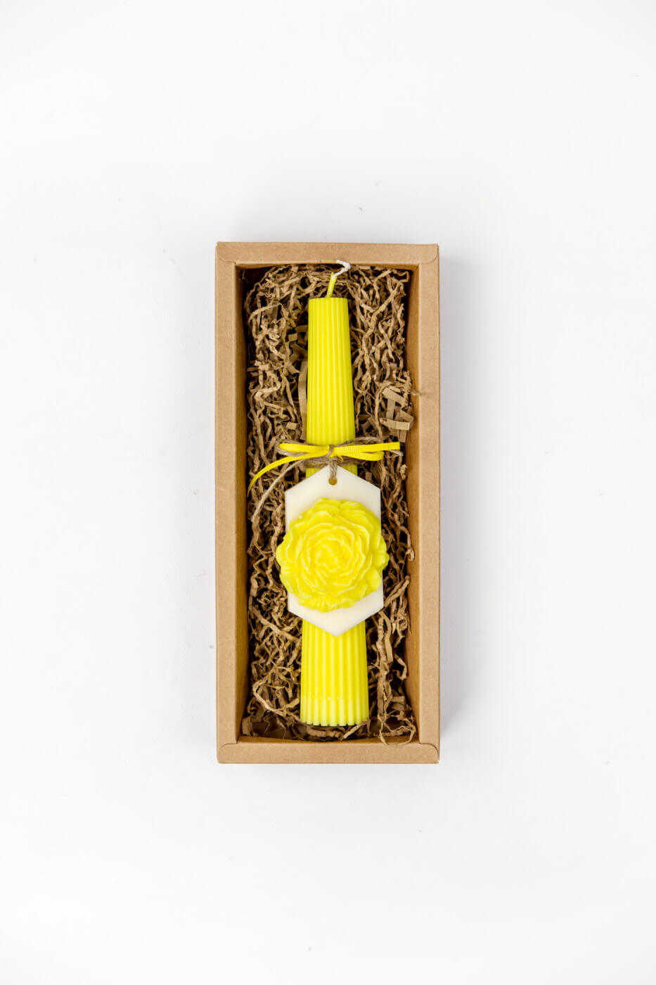 Πασχαλινή Aρωματική Λαμπάδα Σόγιας με αρωματική ταμπλέτα